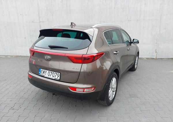 Kia Sportage cena 74900 przebieg: 78359, rok produkcji 2017 z Wieliczka małe 379